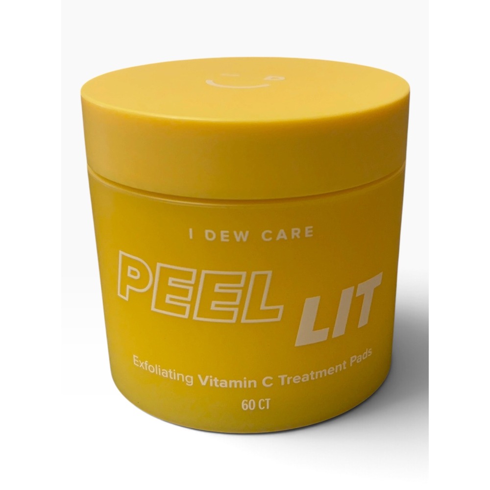 I Dew Care Peel Lit Exfoliating Vitamin C Treatment Pads 60 CT AHA PHA K-Beauty